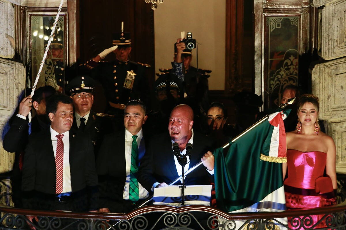 Enrique Alfaro encabeza su última ceremonia del Grito de Independencia como gobernador de Jalisco (Cortesía)