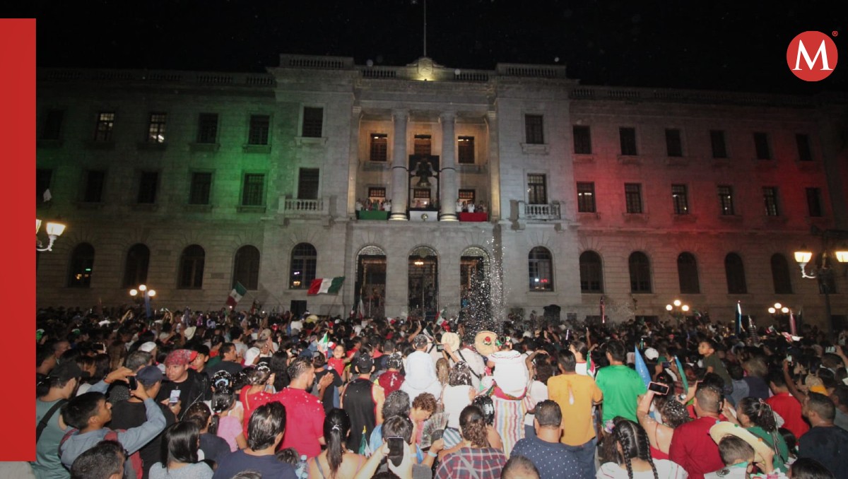 Festejo del día de la Independencia. (Yazmín Sánchez)