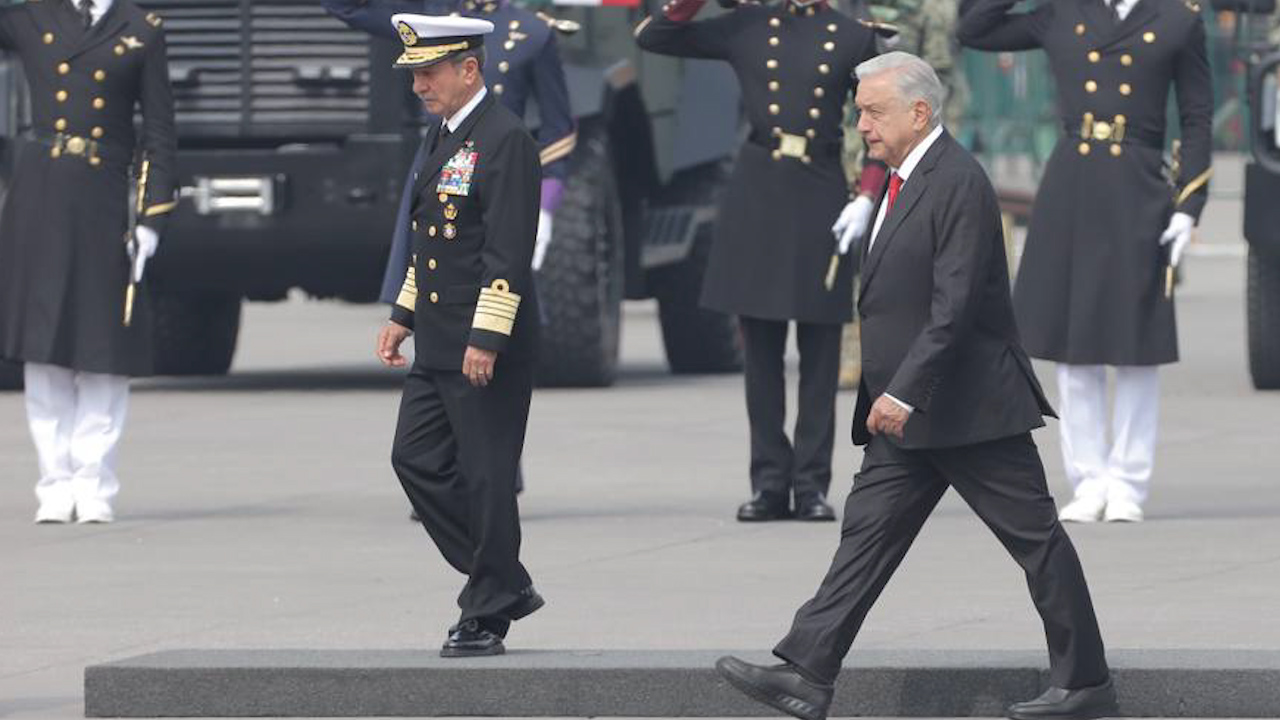 Secretario de Marina destaca los logros alcanzados en el sexenio en Desfile Militar 2024