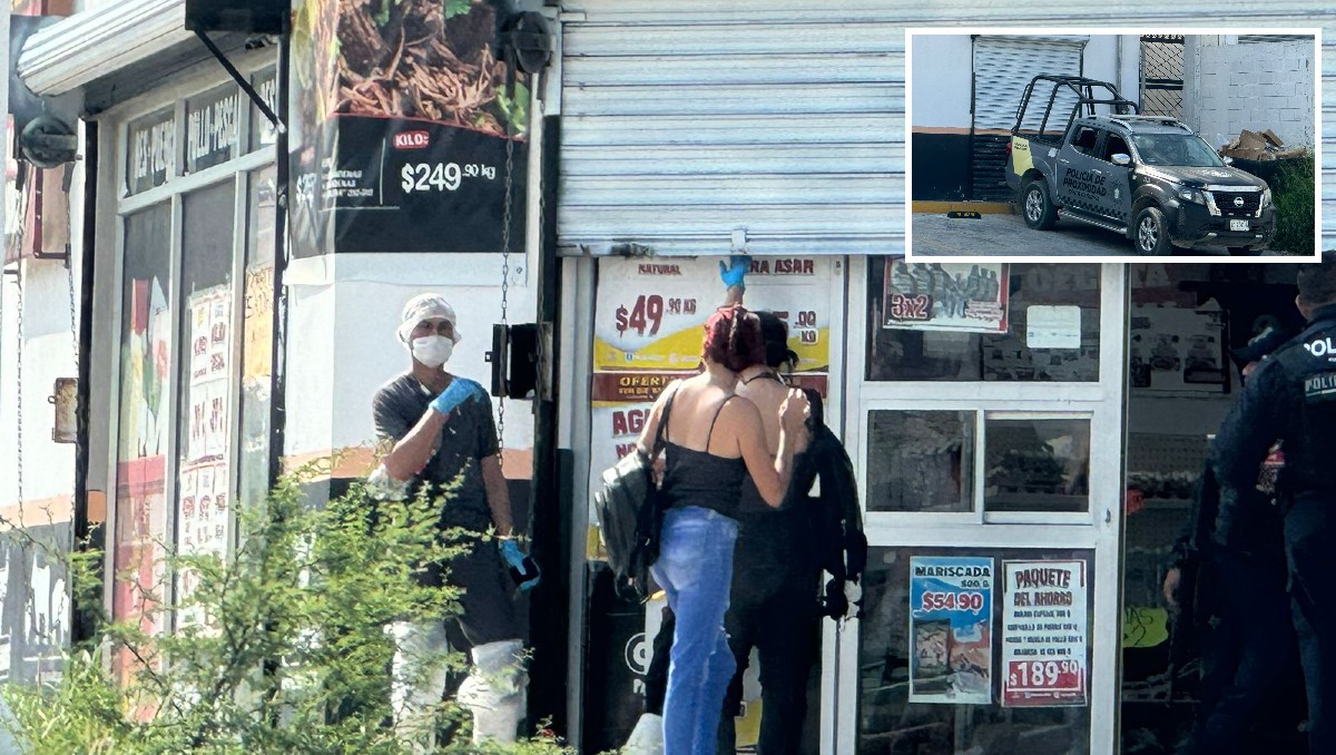 El agresor llegó a bordo de una motocicleta. Foto: Marcela Cuevas