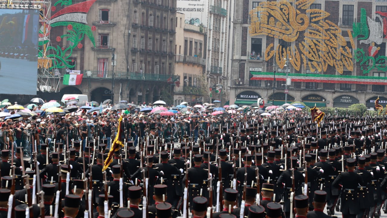 Así se alistaron las Fuerzas Armadas para el Desfile Militar del 16 de septiembre