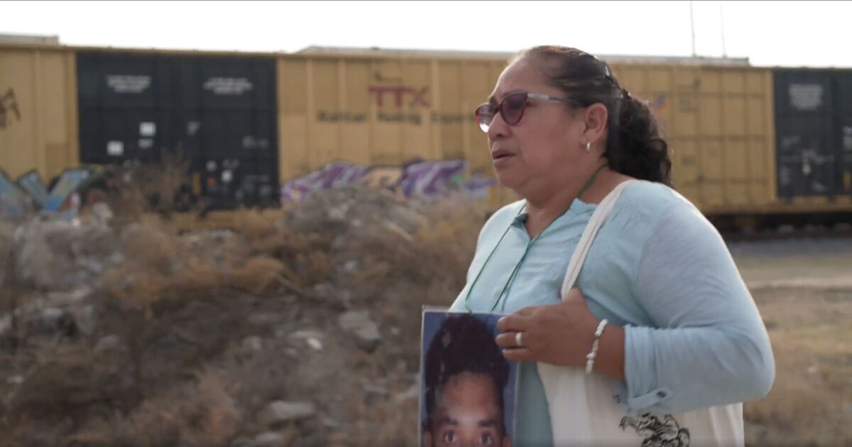 Elizabeth Martínez Castro busca a su hijo Marco Antonio Amador Martínez. | Especial