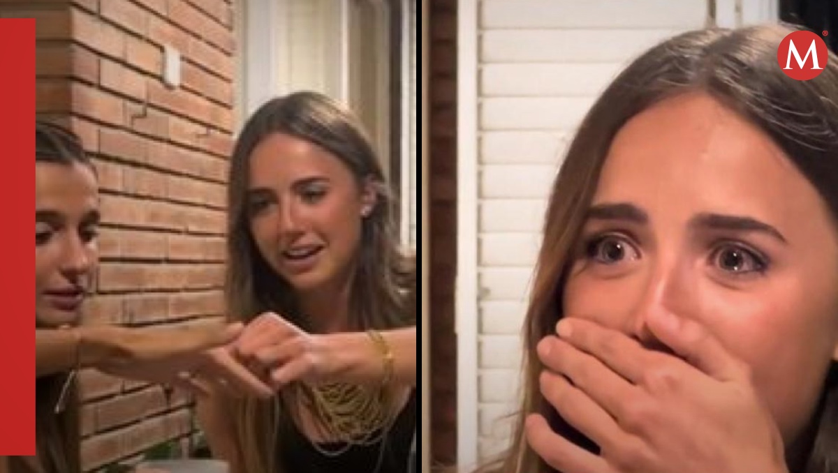 Joven le hace una broma a su amiga al mostrarle un supuesto anillo de compromiso | ESPECIAL