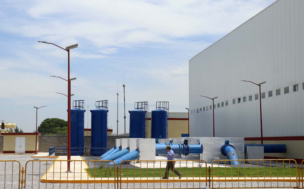 Planta de bombeo de Agua Saludable de La Laguna. l Rolando Riestra