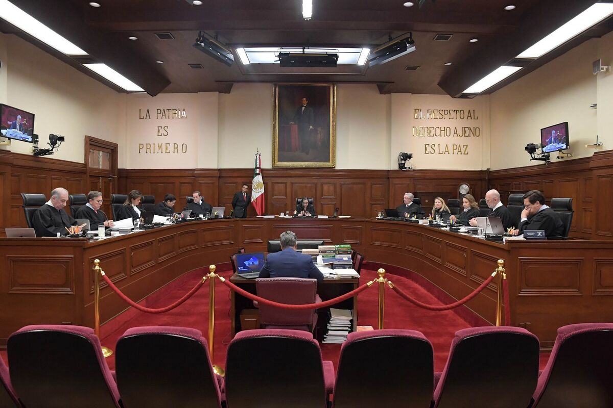 Sesión de la Suprema Corte de Justicia de la Nación, presidida por Norma Piña. | Cuartoscuro