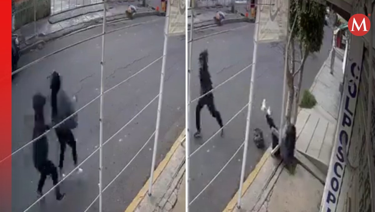 El asaltante jaloneó a la mujer cuando intentaba huir, en Chimalhuacán. Foto: (Especial)
