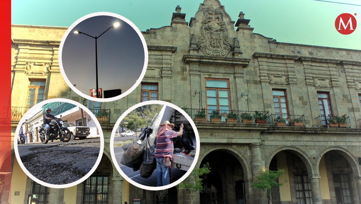 Ciudadanos perciben deficiencias en servicios públicos en Jalisco (Fotos: Archivo | Diseño: Milenio)