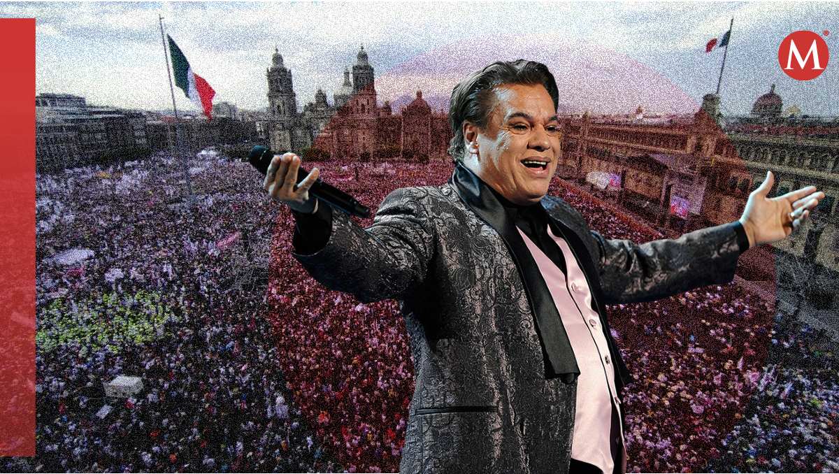 Concierto de Juan Gabriel será transmitido en Zócalo de la CdMx | Especial