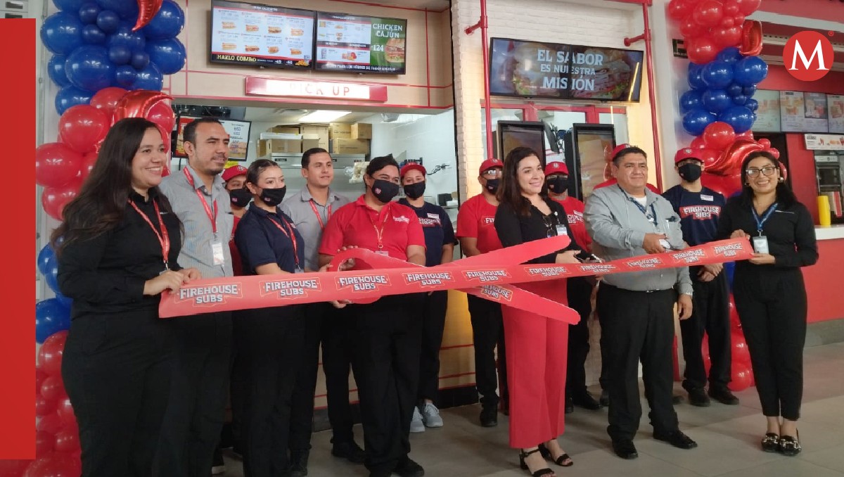 Firehouse Subs inaugura primera sucursal en Tampico. (Víctor Hugo Durán)