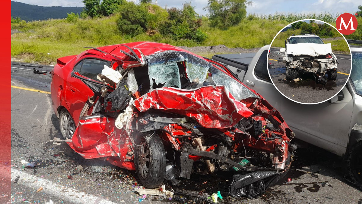 Mueren dos hombres durante choque en la autopista Siglo XXI | Especial
