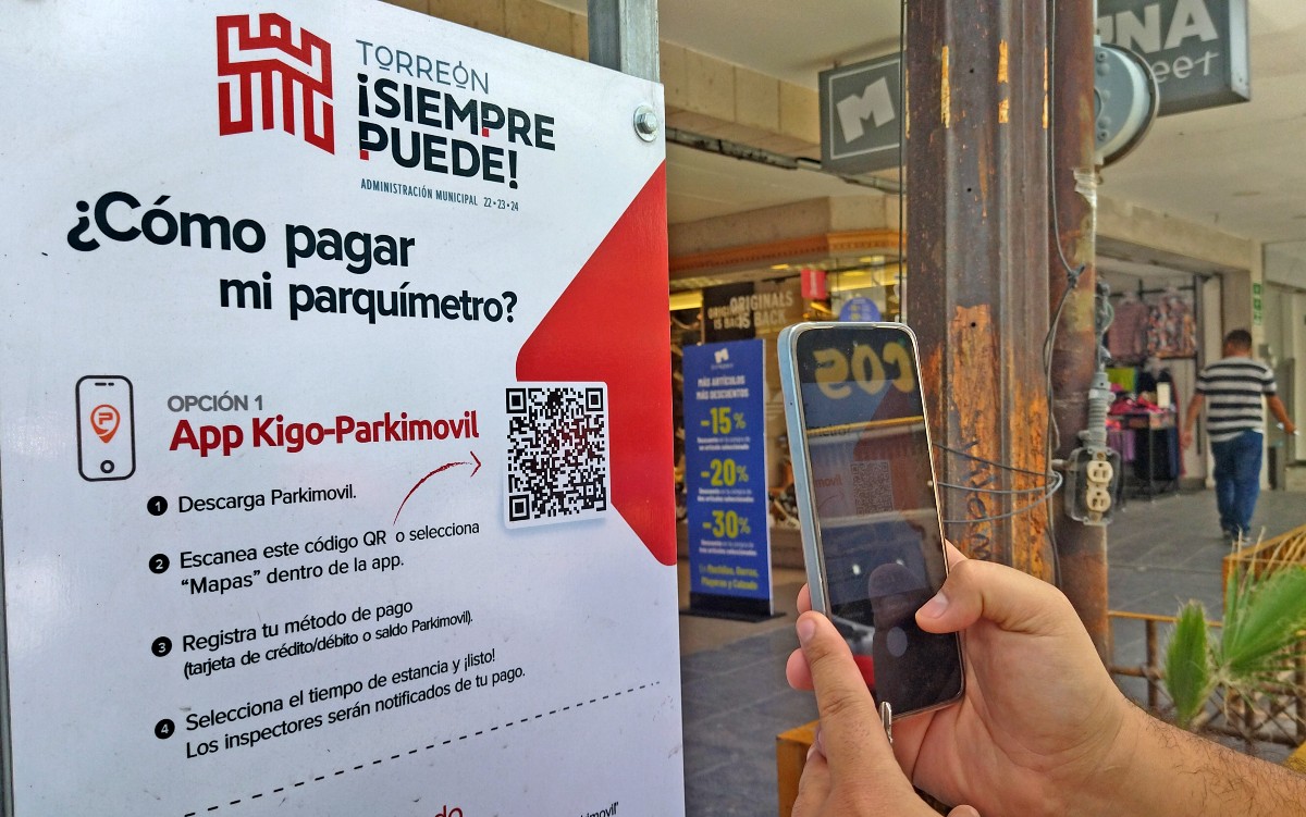 Parquímetros digitales en Torreón. | Roberto Amaya