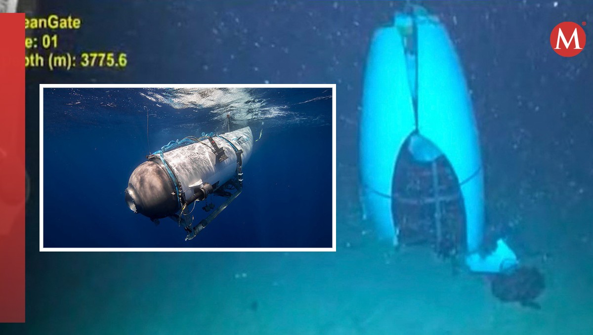 Los restos del Titán quedaron a 500 metros de los del Titanic. | Especial