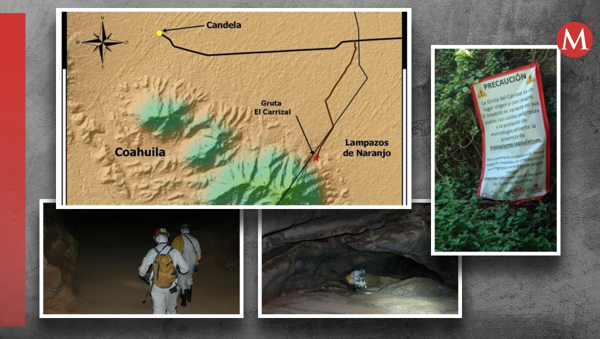 Riesgo sanitario en cueva de los límites de Nuevo León con Coahuila (Especial)