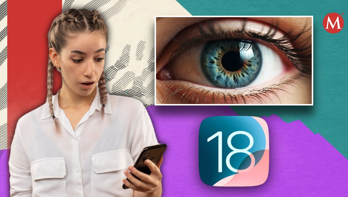 Como activar la función de seguimiento ocular en el iPhone con iOS 18