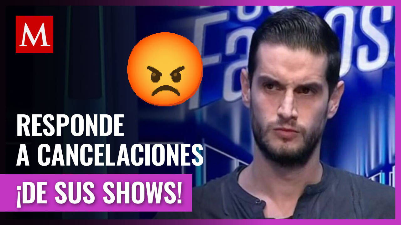 Adrián Marcelo reacciona con ironía a la cancelación de su show en el Pepsi Center