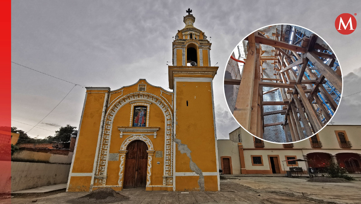 A 7 años del sismo, sigue en ruinas la iglesia de Tepontla, Puebla | Melanie Torres