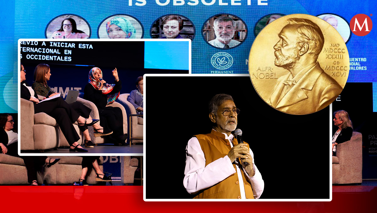 Segundo día de la Cumbre Mundial de Premios Nobel por la Paz en Monterrey / Luis Guerra