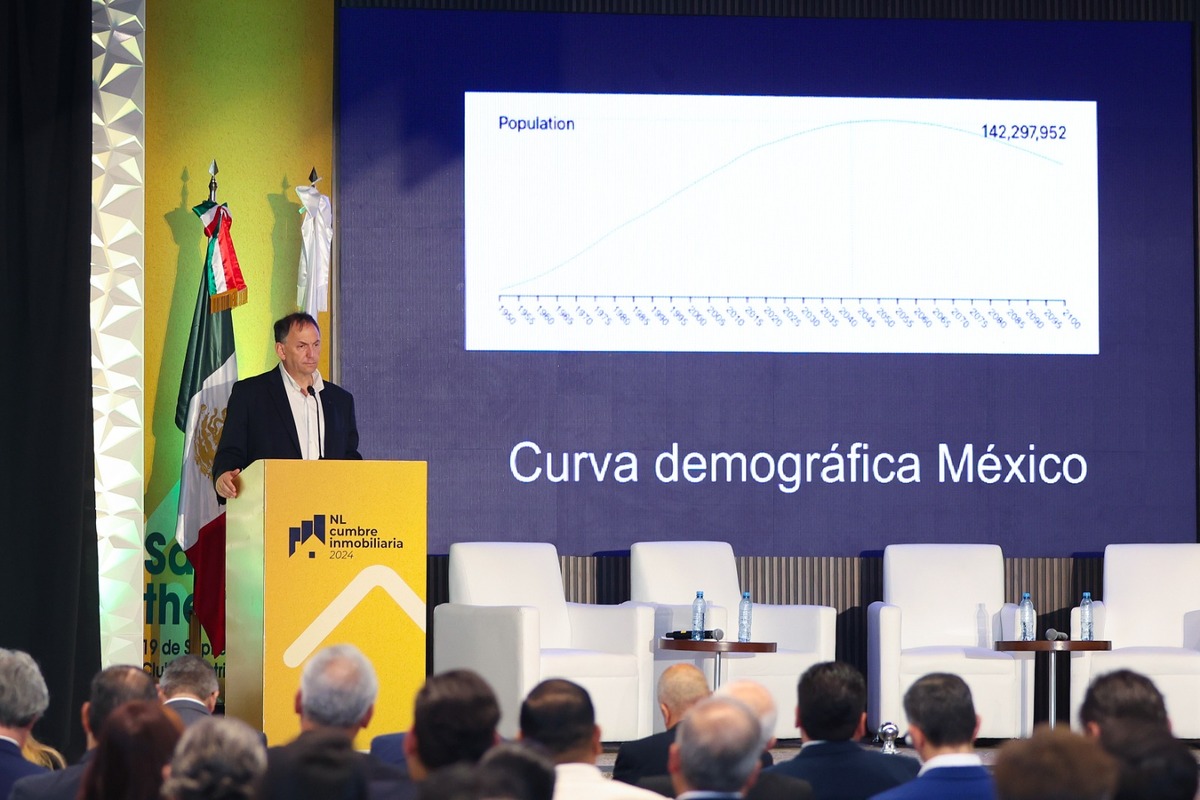 Eugene Towle, de Softec, en la Cumbre Inmobiliaria 2024. Foto: Jorge López