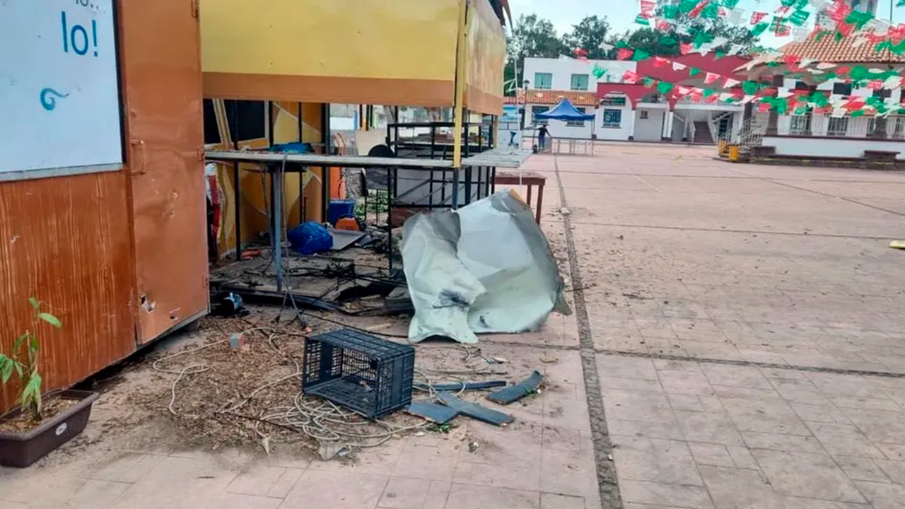 En Hidalgo, explosión en negocio de pirotecnia deja dos lesionados en Ajacuba