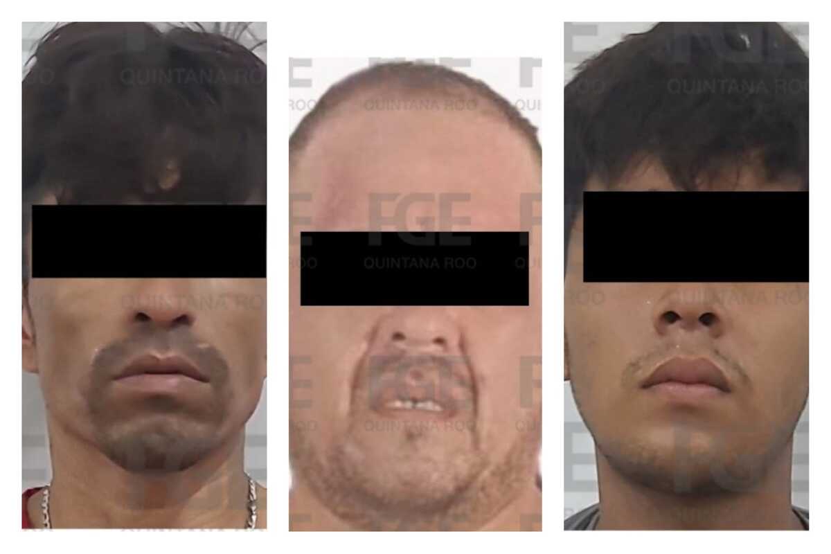Los hombres fueron identificados como Erick Irán “N”; Jesús Daniel “N”, El Suncho; y Owen Daniel “N”, El Chisquiado.
