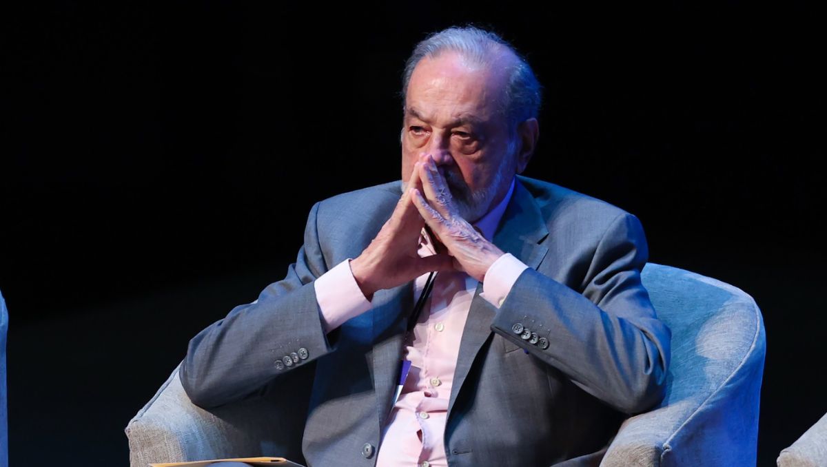 En su intervención, Carlos Slim hizo mención sobre el gasto en jubilaciones y la atención a los pobres. Jorge López