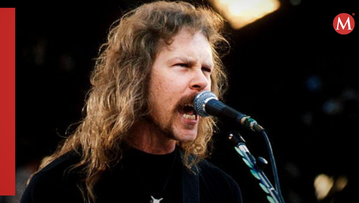 James Hetfield  en los años 90, con un aspecto similar al que tenía cuando visitó México por primera vez | Especial