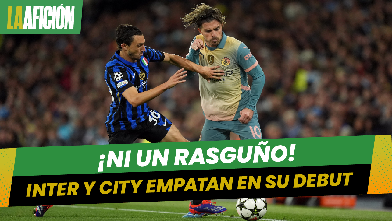 Manchester City e Inter de Milán firman aburrido empate sin goles en la Champions League