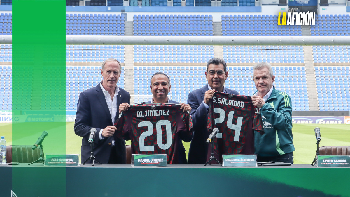 Presentan partido amistoso de la selección mexicana ante Valencia en el estadio Cuauhtémoc | Agencia Es Imagen