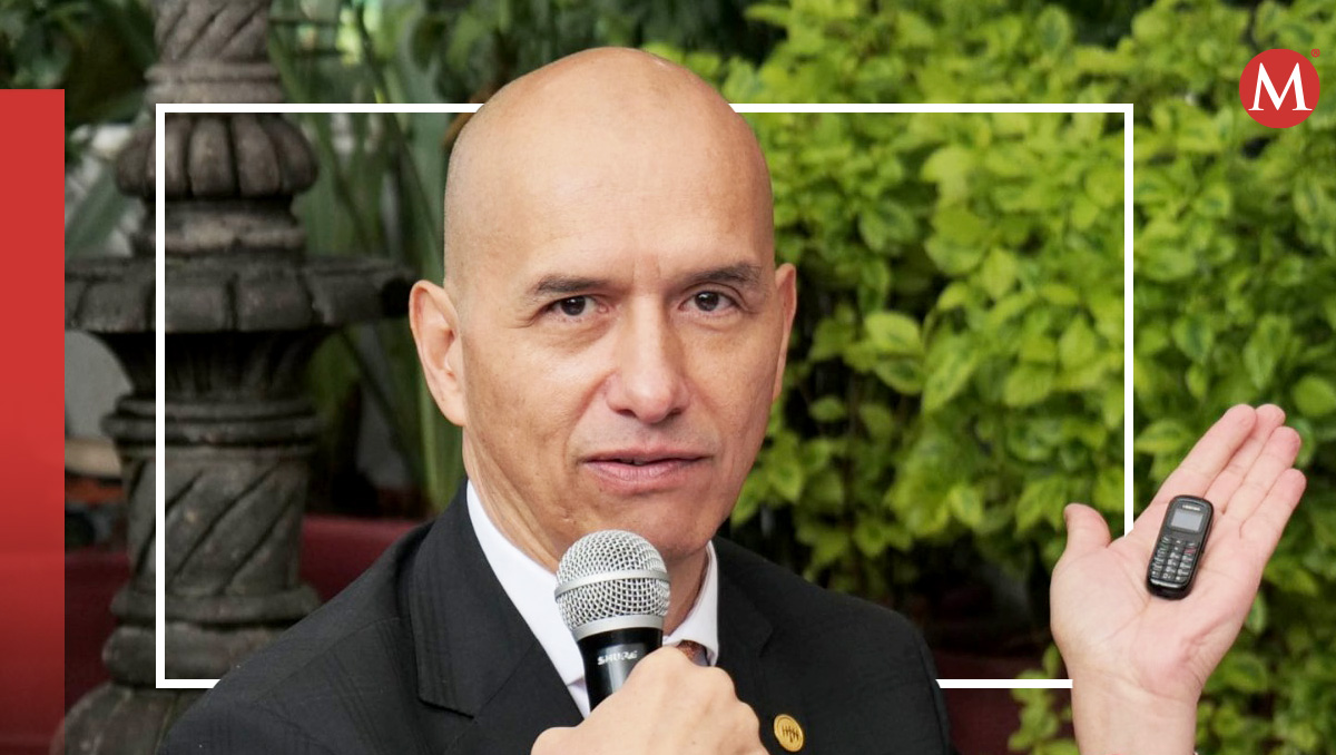 Salvador Guerrero Chiprés, titular del C5. (Diseño: Mauricio Ledesma)