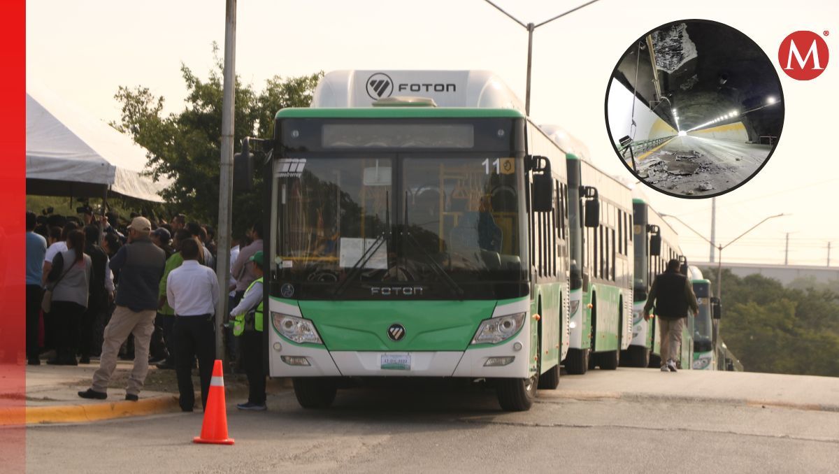 Transmetro modifica recorrido por cierre en túnel de la Loma Larga | Especial