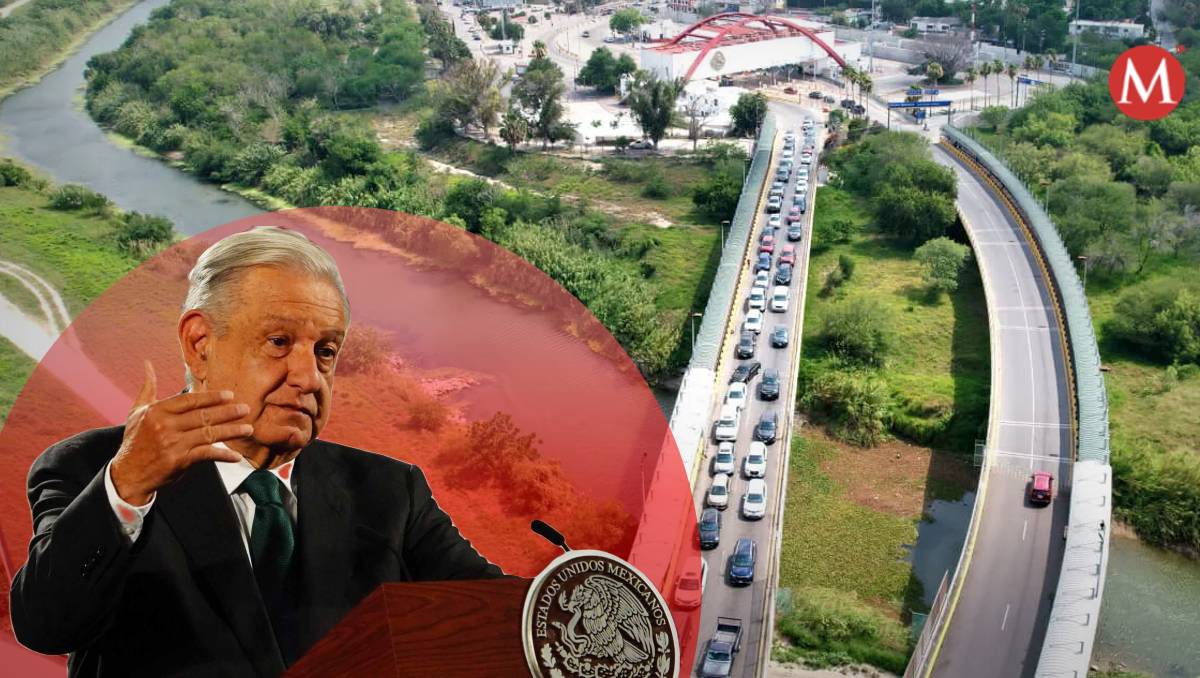 Anuncian cierre de puente internacional Gateway en Matamoros por visita de AMLO.