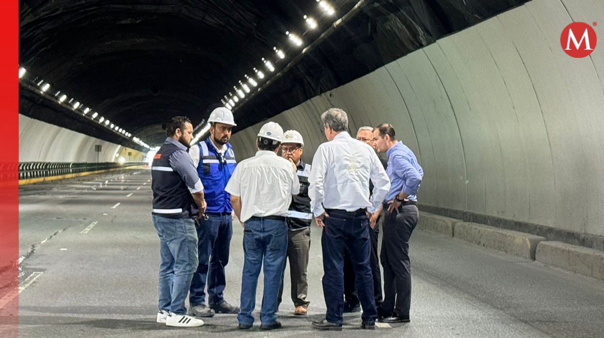 Cierre del túnel de Loma Larga.  Foto: Marcela Cuevas