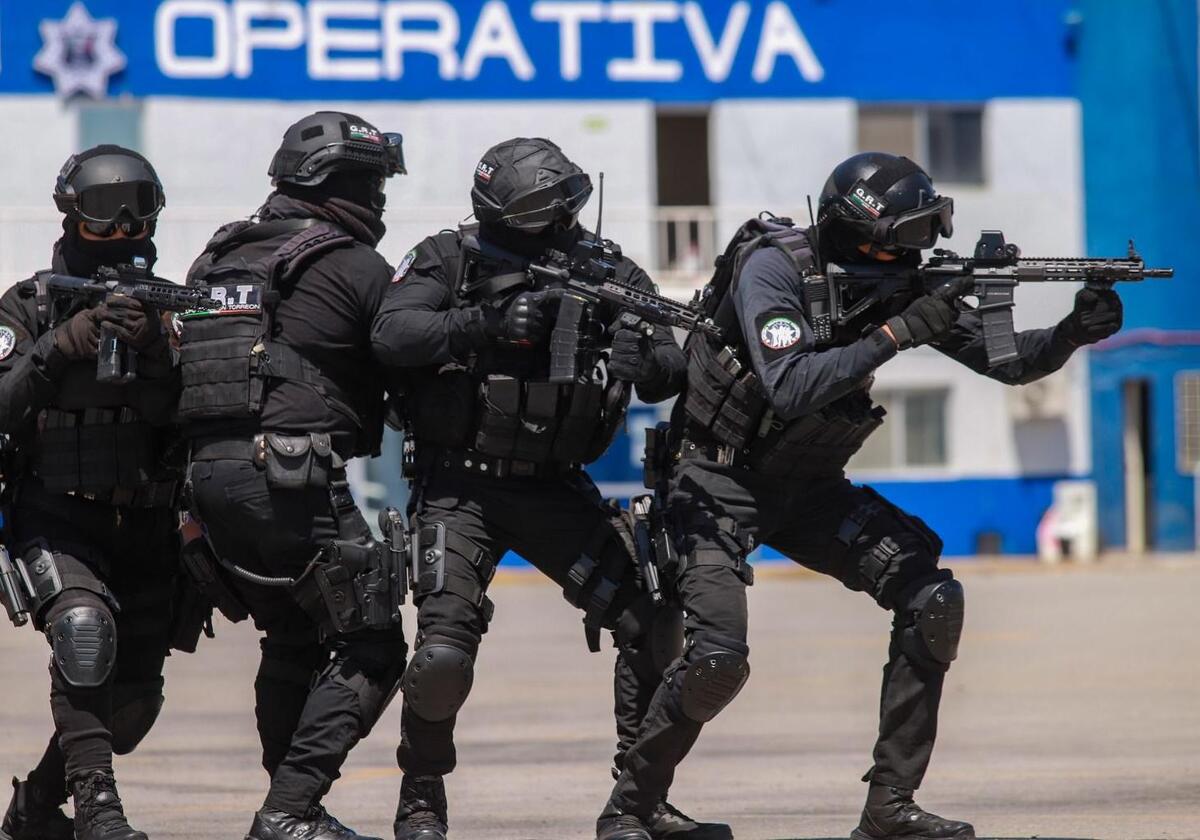 Elementos del Grupo de Reacción Torreón. | Especial