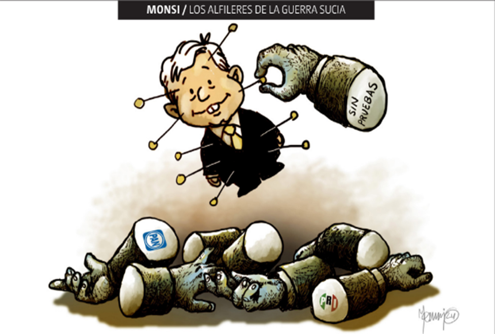 LOS ALFILERES DE LA GUERRA SUCIA