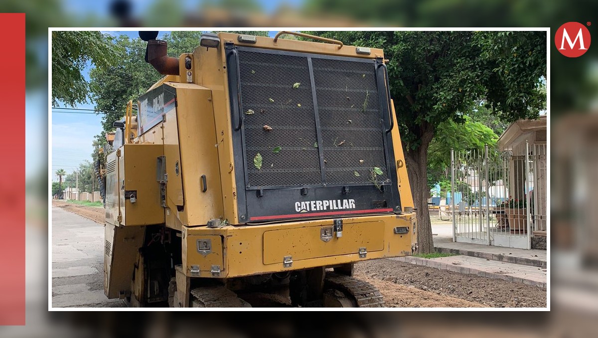 La obra de pavimentación en la colonia Los Álamos presenta un avance del 20%. | Especial