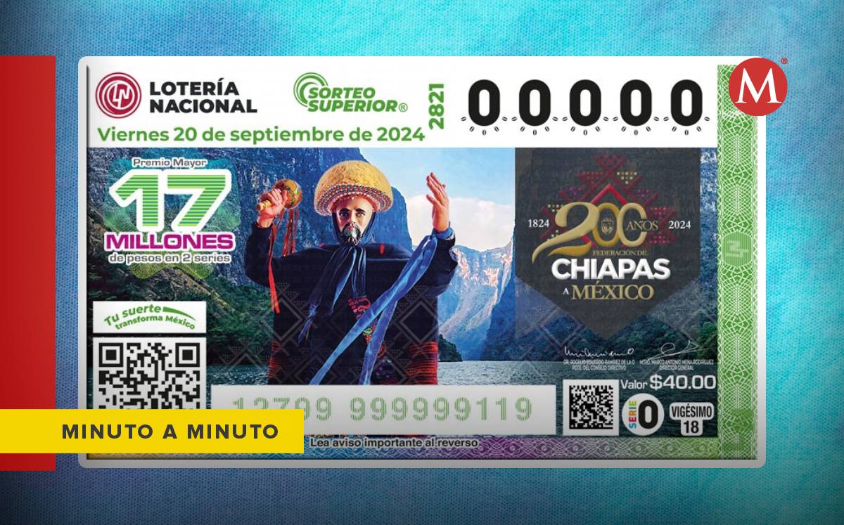 En este sorteo participan 60 mil números para ganar un premio de hasta 17 millones de pesos | MILENIO