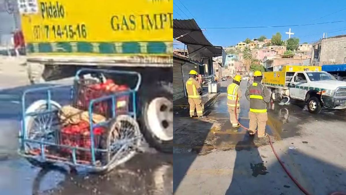 Accidente en el sector Alianza de Torreón, Coahuila. | Especial