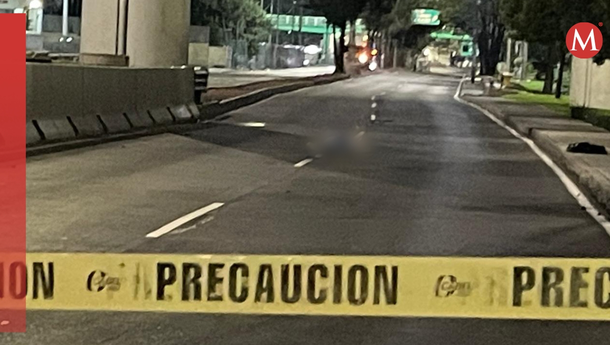 Cámaras del C2 apreciaron el cuerpo en la vía. | Foto: Enrique Luna
