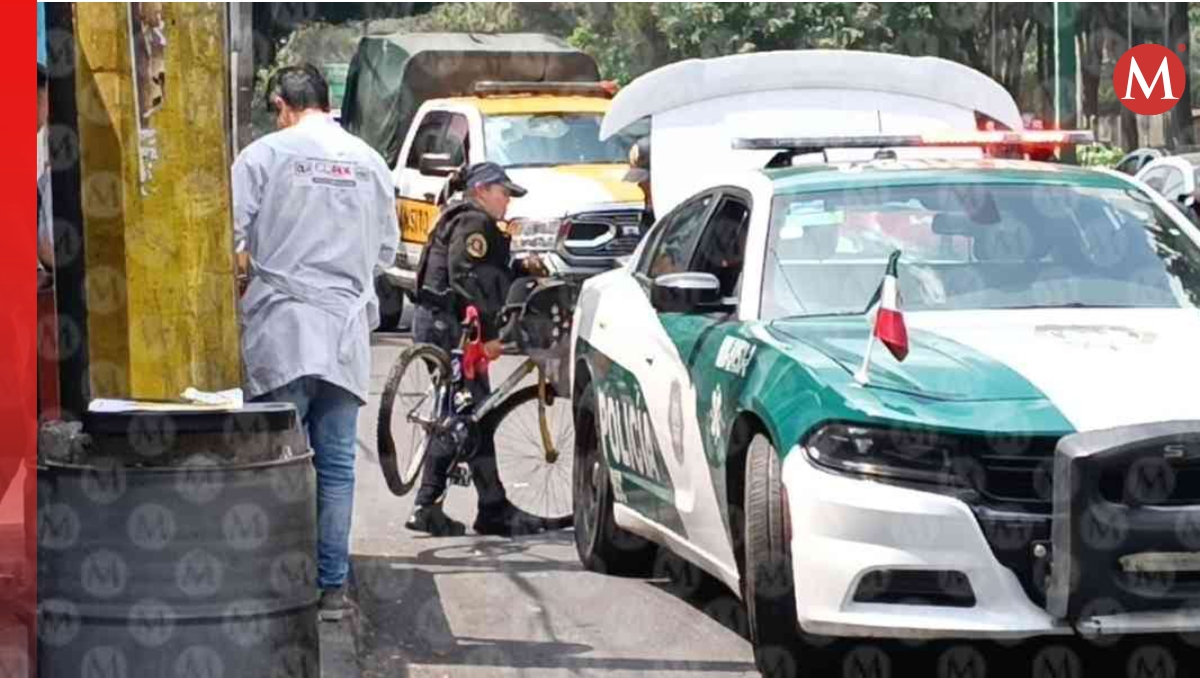 Los paramédicos no pudieron hacer nada para salvar al ciclista (Especial)