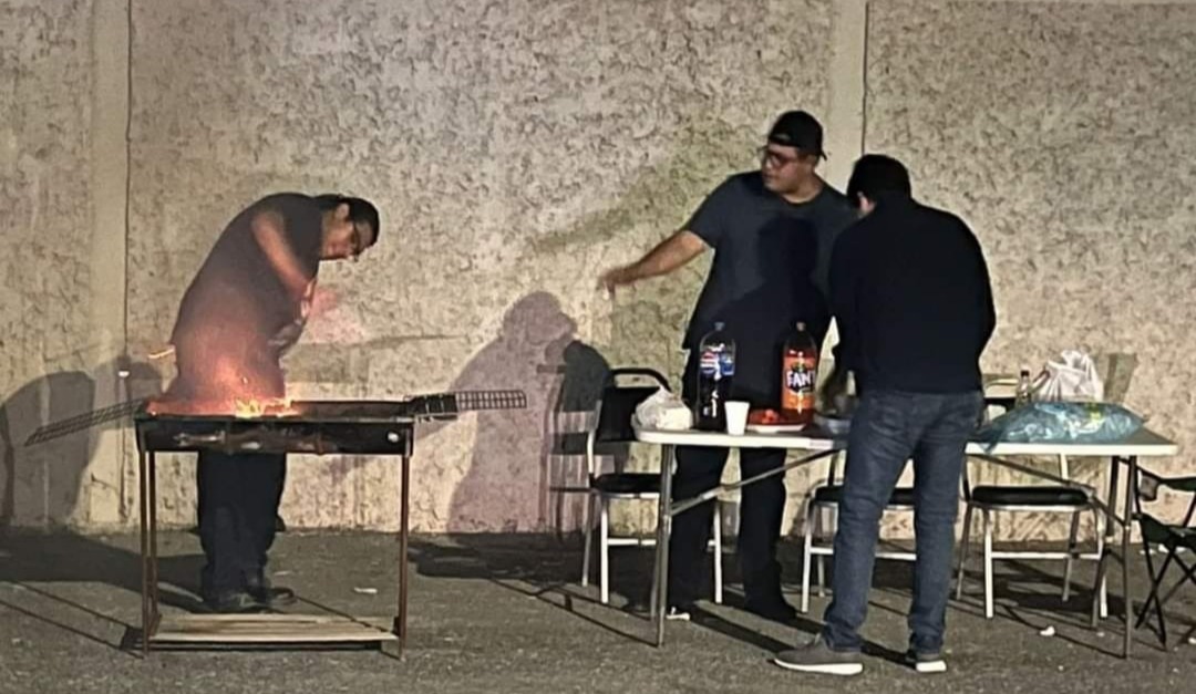 Hacen carne asada afuera de concierto de Luis Miguel en Torreón. | Facebook