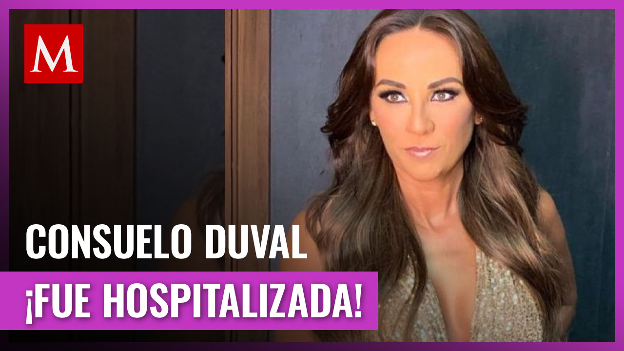Consuelo Duval fue operada de emergencia