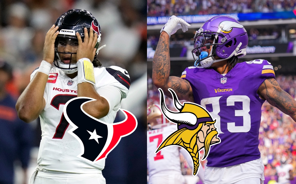 Dónde ver EN VIVO Texans vs Vikings. NFL semana 3 (AP/Reuters)