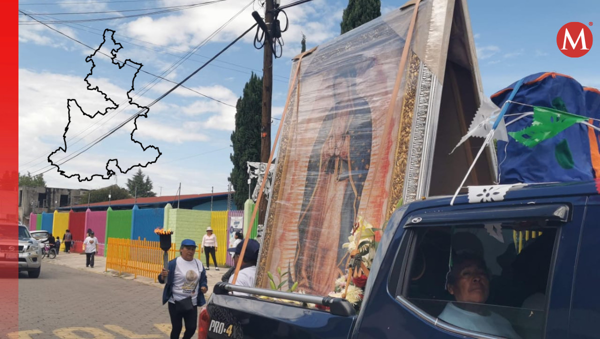 Caravana Antorcha Guadalupana por Puebla | Melanie Torres