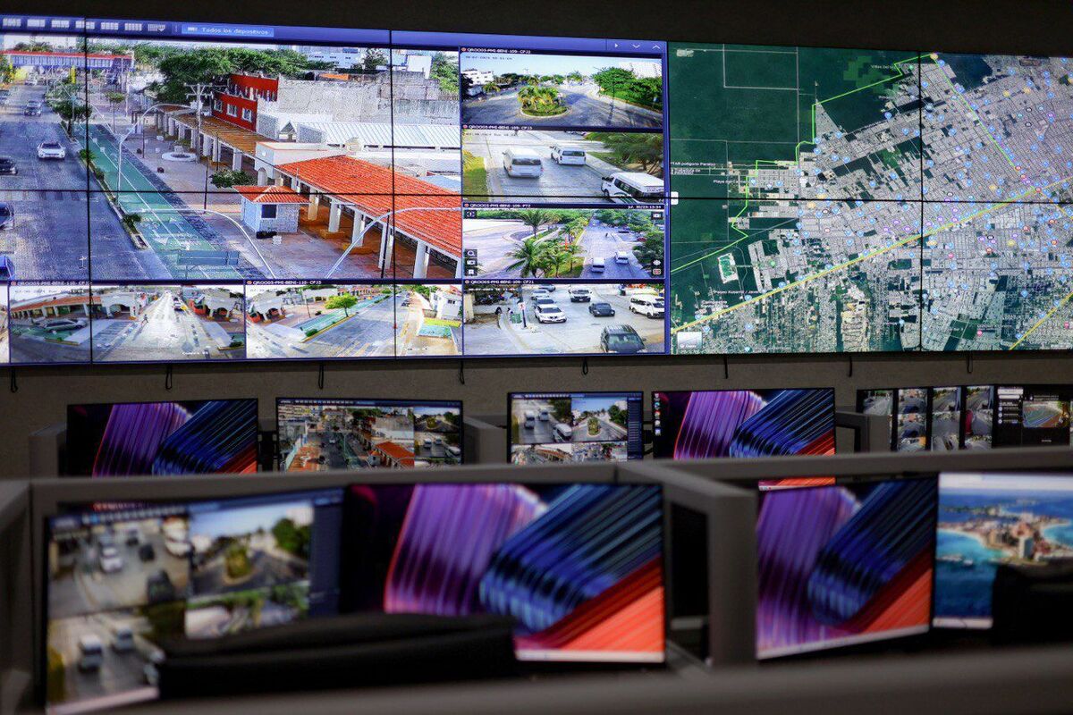 Con una inversión de 110 millones de pesos, modernizan la seguridad en Cancún, aumentando la videovigilancia | Especial
