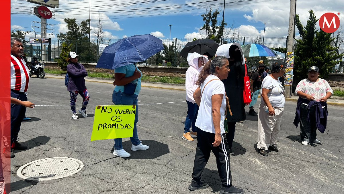Los manifestantes aseguraron que desde hace dos meses les prometieron la entrega de agua a través de pipas. Foto: (Zuleyma García)
