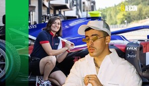 La piloto Tatiana Calderón ficha por la agencia Rimas Sports de Bad Bunny
