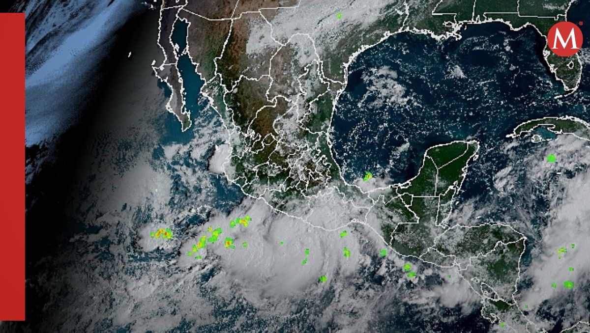 La rápida intensificación de 'John' mantiene en alerta a las autoridades | Imagen : NOAA