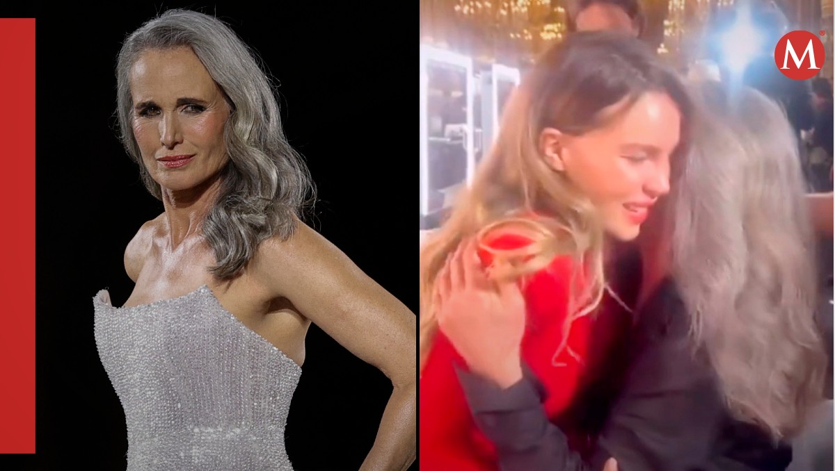 Andie Macdowell se une a las celebridades que apoyaron a Belinda tras su caída en el Fashion Week Paris | AFP / ESPECIAL