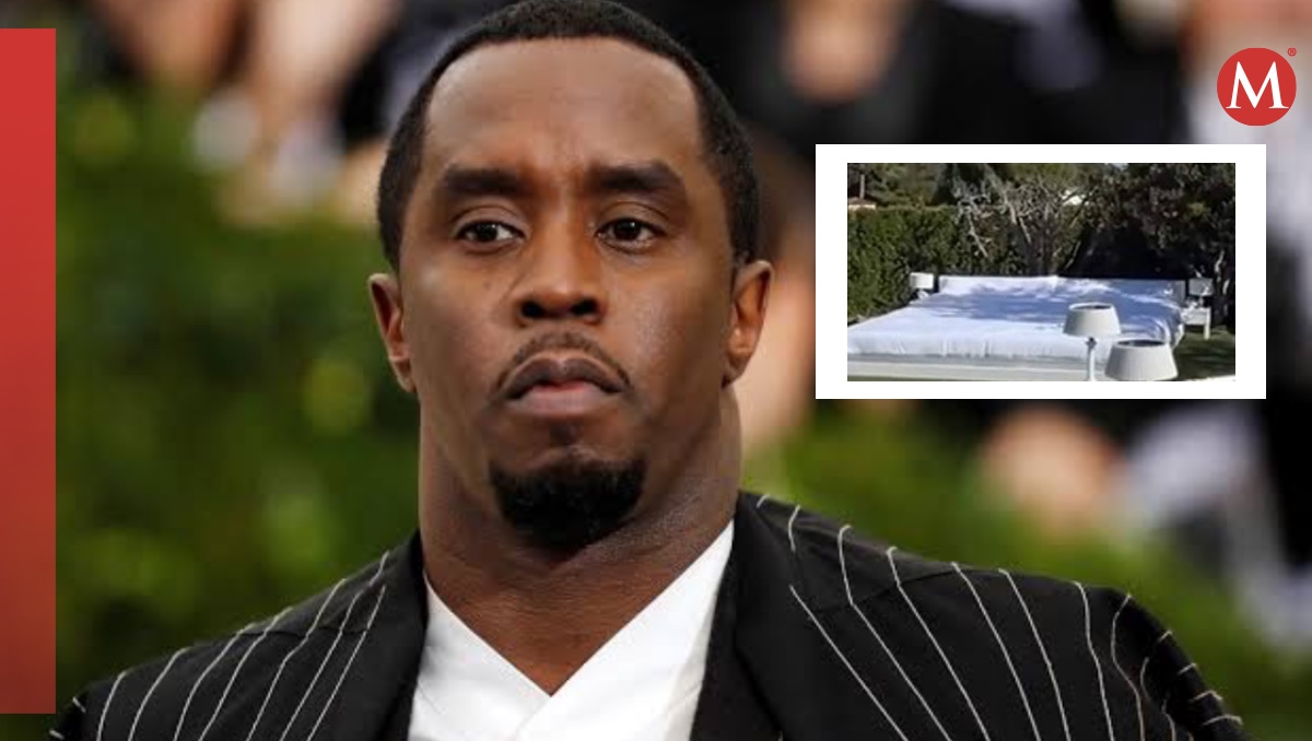 La cama GIGANTE de Sean ‘Diddy’ Combs; ahí realizaba sus fiestas
