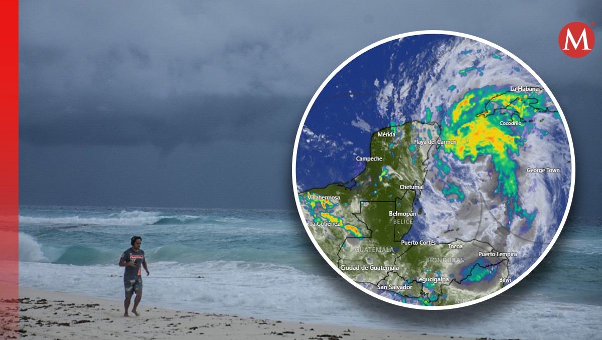 El ciclón 'Helene', el remanente de 'John' y el frente frío 3 tendrán influencia del clima en México este miércoles. | Cuartoscuro y Windy